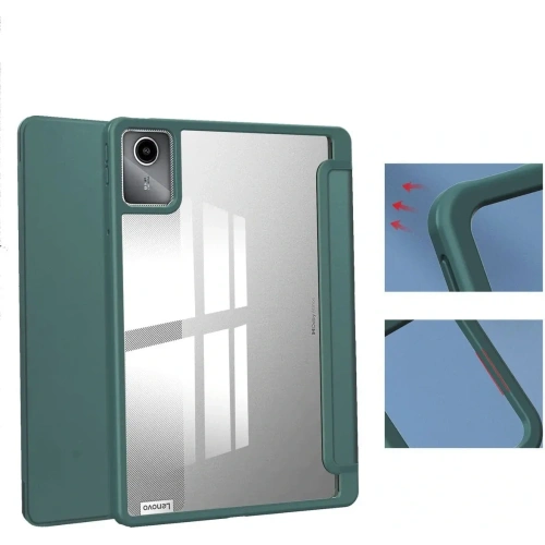 Kup Bizon Case Tab Clear Matt Lenovo Tab M11 1. Generation dunkelgrün - BIZ4767 - {ean13} - Sklep Home Screen