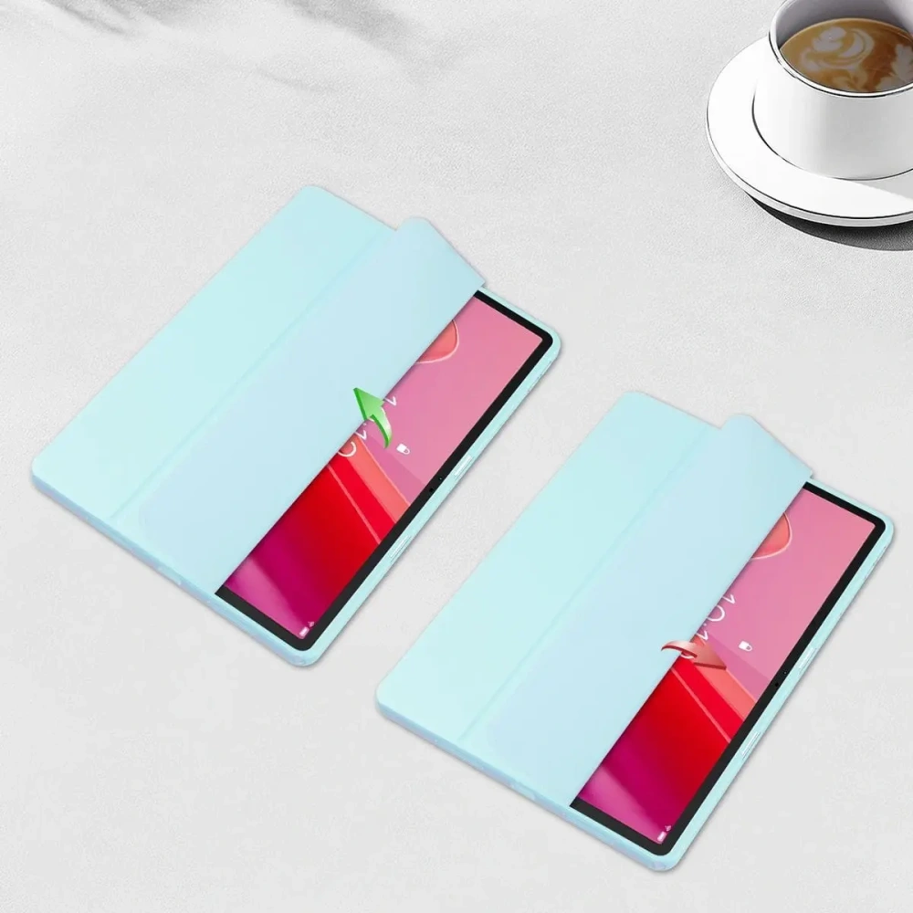 Etui Bizon Case Tab Clear Matt do Lenovo Tab M11 1 gen. błękitne