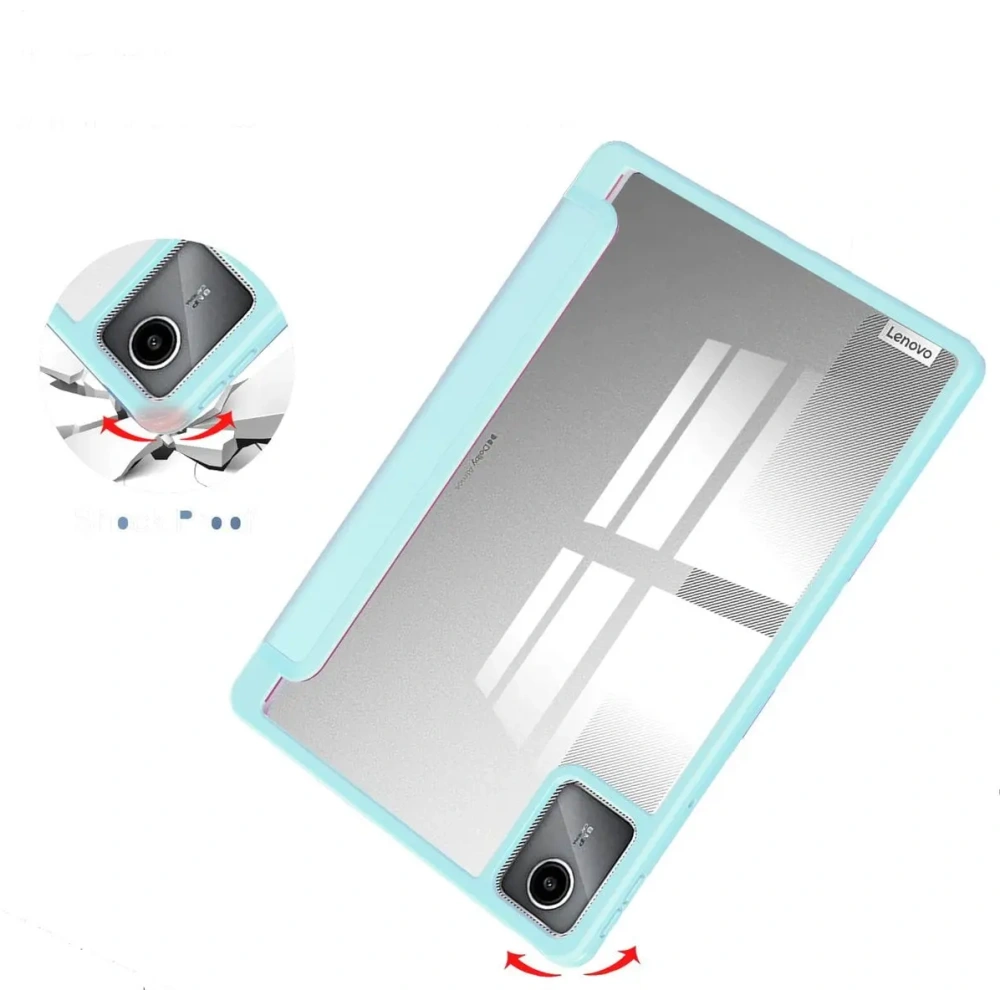 Etui Bizon Case Tab Clear Matt do Lenovo Tab M11 1 gen. błękitne