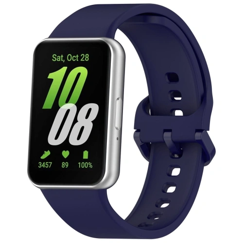 Kup Pasek Bizon Strap Watch Silicone do Samsung Galaxy Fit 3 modrý - BIZ4770 - {ean13} - Sklep Home Screen