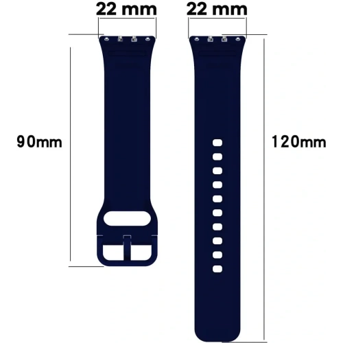 Kup Pasek Bizon Strap Watch Silicone do Samsung Galaxy Fit 3 modrý - BIZ4770 - {ean13} - Sklep Home Screen