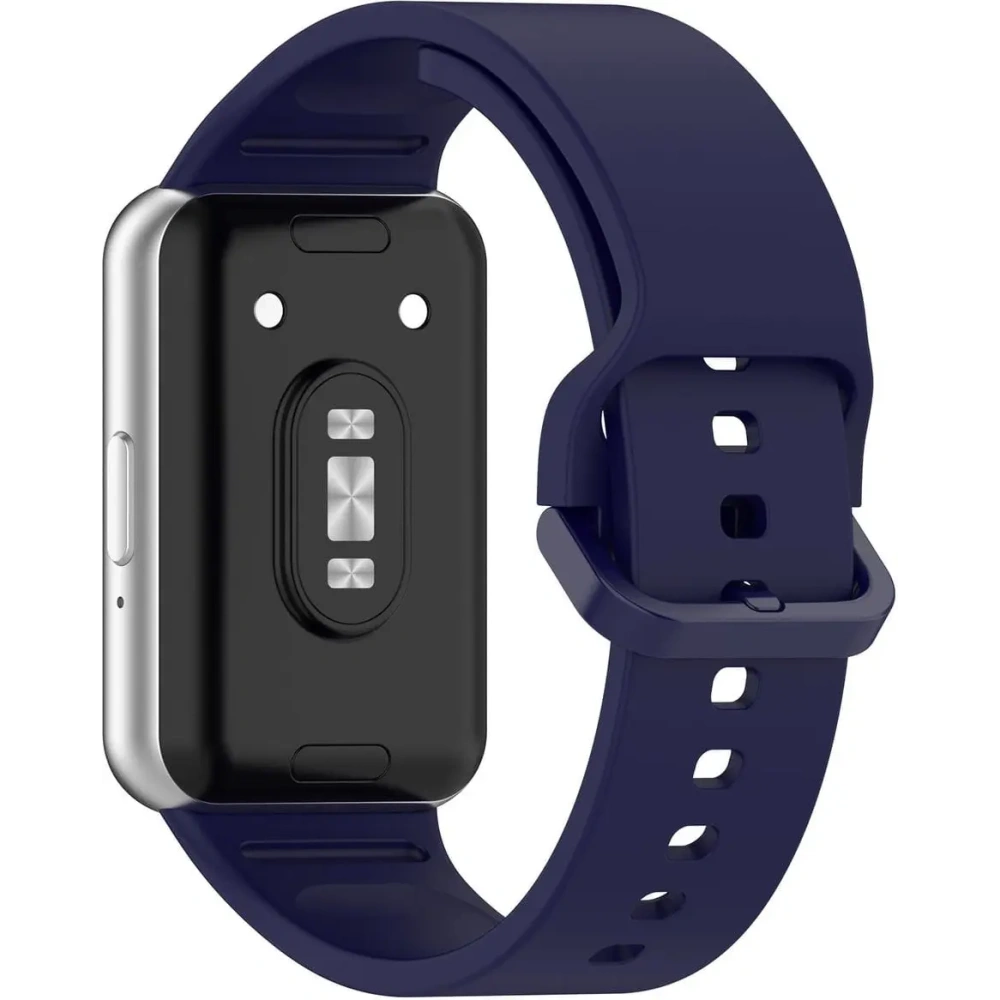 Pasek Bizon Strap Watch Silicone do Samsung Galaxy Fit 3 granatowy