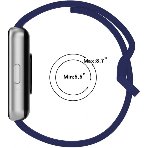 Kup Bizon Strap Óra Szilikon Samsung Galaxy Fit 3 tengerészkék - BIZ4770 - {ean13} - Sklep Home Screen