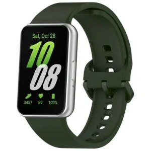 Kup Pasek Bizon Strap Watch Silicone do Samsung Galaxy Fit 3 tmavě zelený - BIZ5342 - {ean13} - Sklep Home Screen
