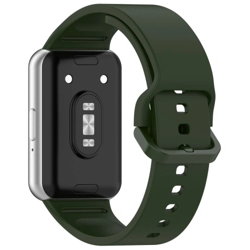Kup Pasek Bizon Strap Watch Silicone do Samsung Galaxy Fit 3 tmavě zelený - BIZ5342 - {ean13} - Sklep Home Screen