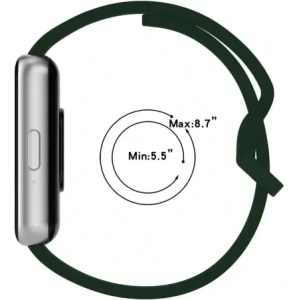 Kup Bizon Szíj Óra Szilikon Samsung Galaxy Fit 3 sötétzöld - BIZ5342 - {ean13} - Sklep Home Screen