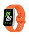 Pasek Bizon Strap Watch Silicone do Samsung Galaxy Fit 3 mrkvový