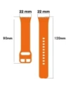 Kup Pasek Bizon Strap Watch Silicone do Samsung Galaxy Fit 3 mrkvový - BIZ4772 - {ean13} - Sklep Home Screen