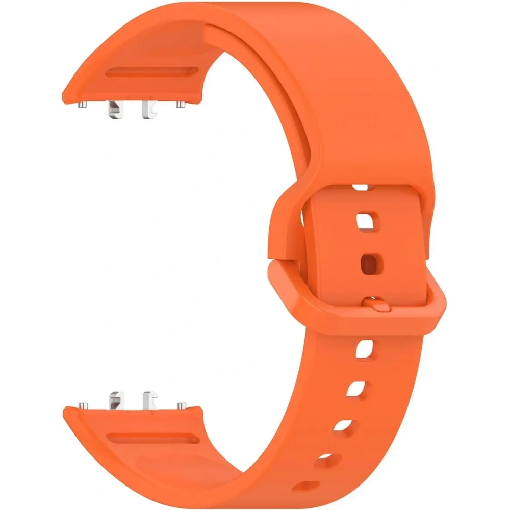 Pasek Bizon Strap Watch Silicone do Samsung Galaxy Fit 3 marchewkowy