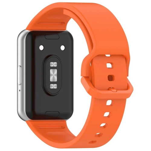 Kup Pasek Bizon Strap Watch Silicone do Samsung Galaxy Fit 3 mrkvový - BIZ4772 - {ean13} - Sklep Home Screen