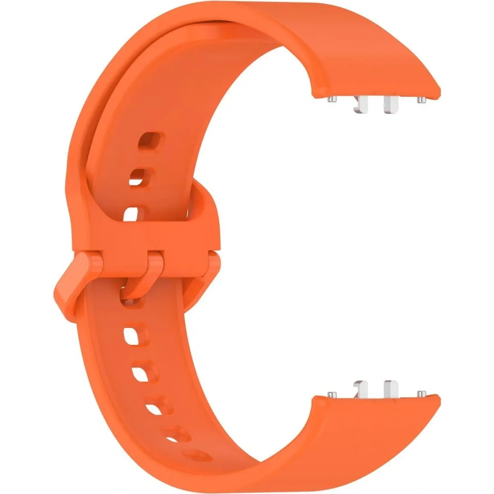 Pasek Bizon Strap Watch Silicone do Samsung Galaxy Fit 3 marchewkowy