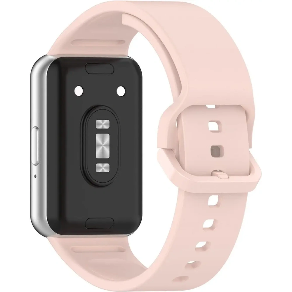 Pasek Bizon Strap Watch Silicone do Samsung Galaxy Fit 3 różowy