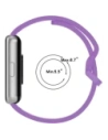 Kup Ceas cu curea de silicon Bizon Samsung Galaxy Fit 3 violet - BIZ5345 - {ean13} - Sklep Home Screen