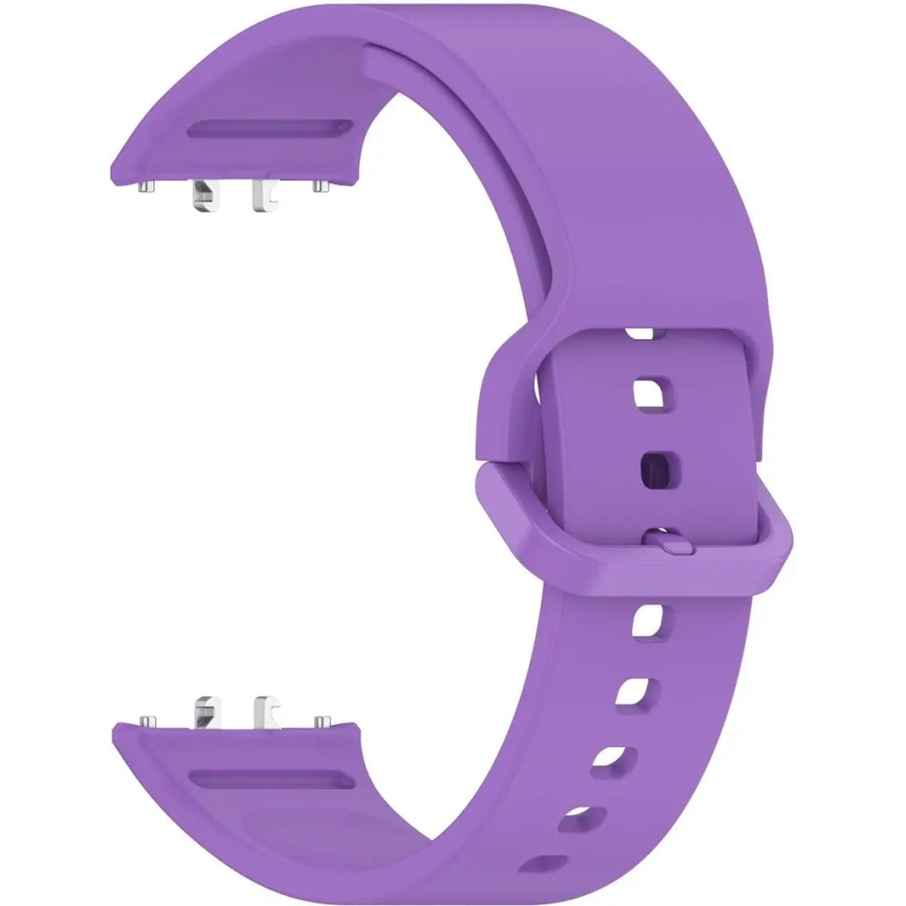 Pasek Bizon Strap Watch Silicone do Samsung Galaxy Fit 3 fioletowy