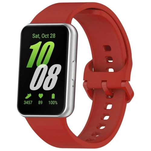Kup Pasek Bizon Strap Watch Silicone do Samsung Galaxy Fit 3 červený - BIZ5346 - {ean13} - Sklep Home Screen