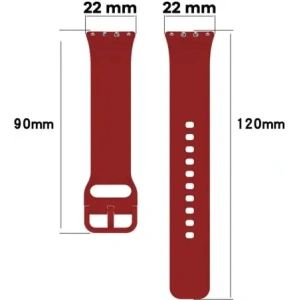 Kup Pasek Bizon Strap Watch Silicone do Samsung Galaxy Fit 3 czerwony - BIZ5346 - {ean13} - Sklep Home Screen