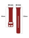 Kup Pasek Bizon Strap Watch Silicone do Samsung Galaxy Fit 3 červený - BIZ5346 - {ean13} - Sklep Home Screen