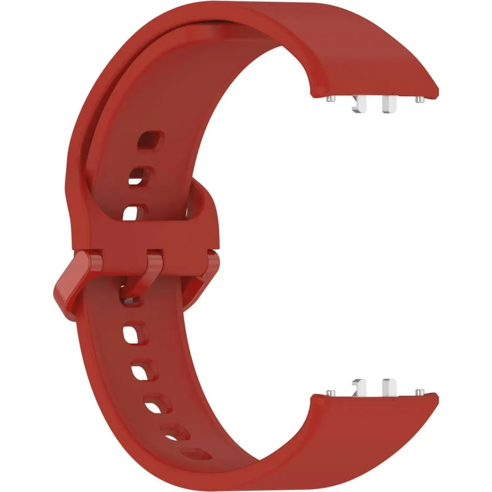 Pasek Bizon Strap Watch Silicone do Samsung Galaxy Fit 3 czerwony