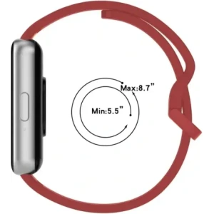 Bizon hevederes óra szilikon Samsung Galaxy Fit 3 piros