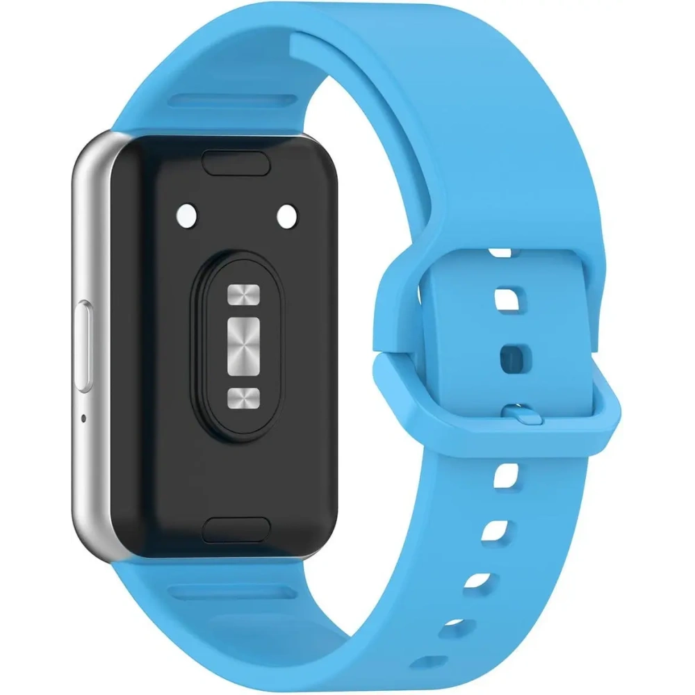 Pasek Bizon Strap Watch Silicone do Samsung Galaxy Fit 3 błękitny