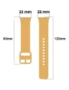 Kup Bizon Szíj Óra Szilikon Samsung Galaxy Fit 3 sárga - BIZ5348 - {ean13} - Sklep Home Screen