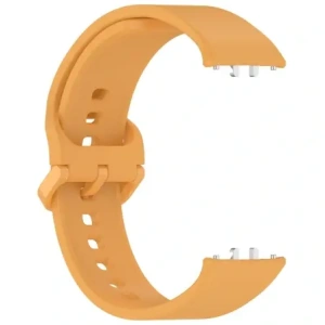 Bizon Strap Watch Silicone Samsung Galaxy Fit 3 yellow