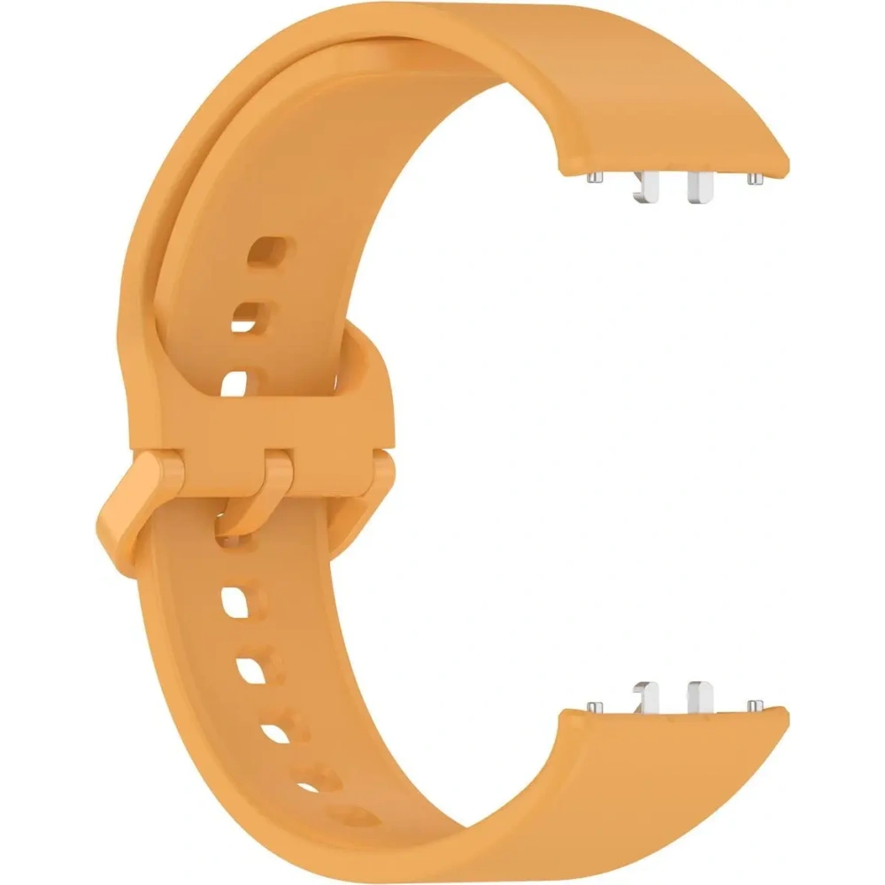 Pasek Bizon Strap Watch Silicone do Samsung Galaxy Fit 3 żółty