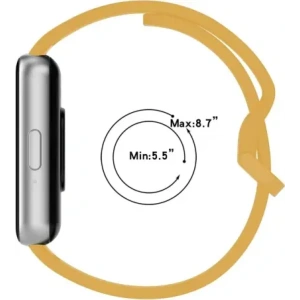 Kup Bizon Szíj Óra Szilikon Samsung Galaxy Fit 3 sárga - BIZ5348 - {ean13} - Sklep Home Screen