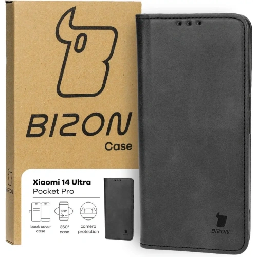 Kup Bizon Case Pocket Pro Xiaomi 14 Ultra schwarz - BIZ5351 - {ean13} - Sklep Home Screen