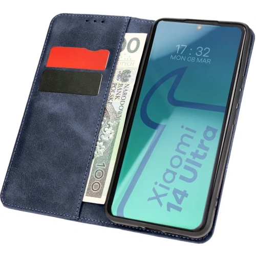 Kup Bizon Case Pocket Pro Xiaomi 14 Ultra marineblau - BIZ5352 - {ean13} - Sklep Home Screen
