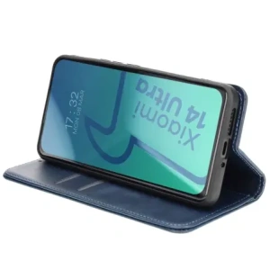 Kup Etui z klapką Bizon Case Pocket Pro do Xiaomi 14 Ultra granatowe - BIZ5352 - {ean13} - Sklep Home Screen