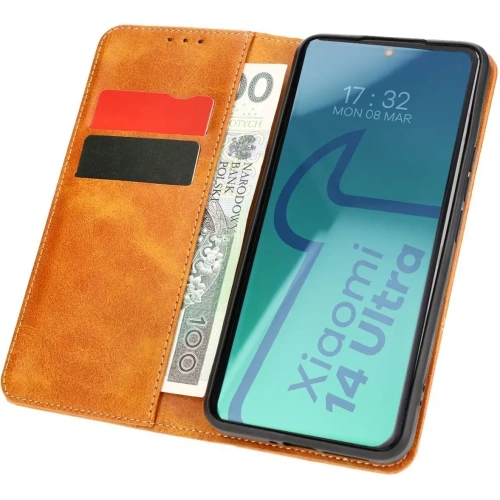 Kup Bizon Case Pocket Pro Xiaomi 14 Ultra braun - BIZ5353 - {ean13} - Sklep Home Screen
