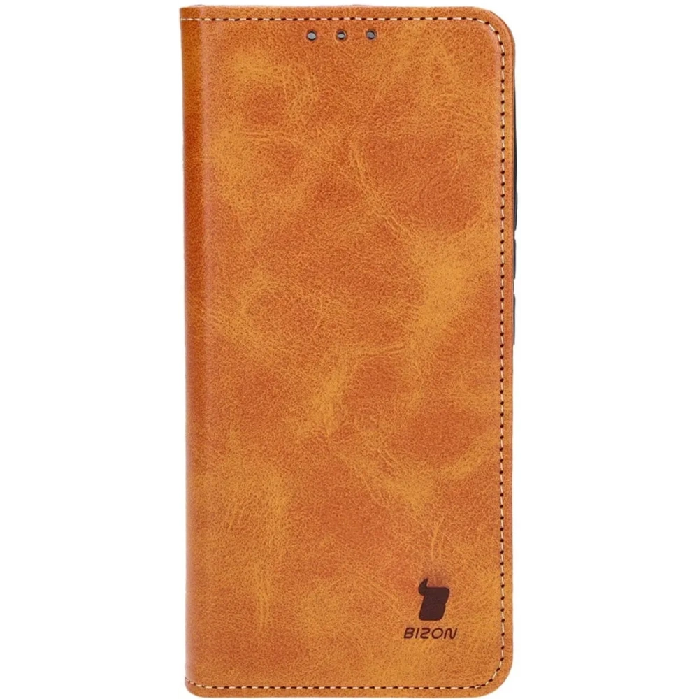 Etui z klapką Bizon Case Pocket Pro do Xiaomi 14 Ultra brązowe
