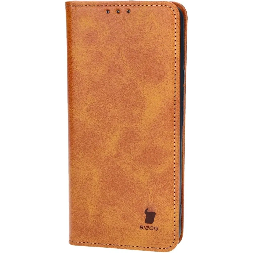 Etui z klapką Bizon Case Pocket Pro do Xiaomi 14 Ultra brązowe