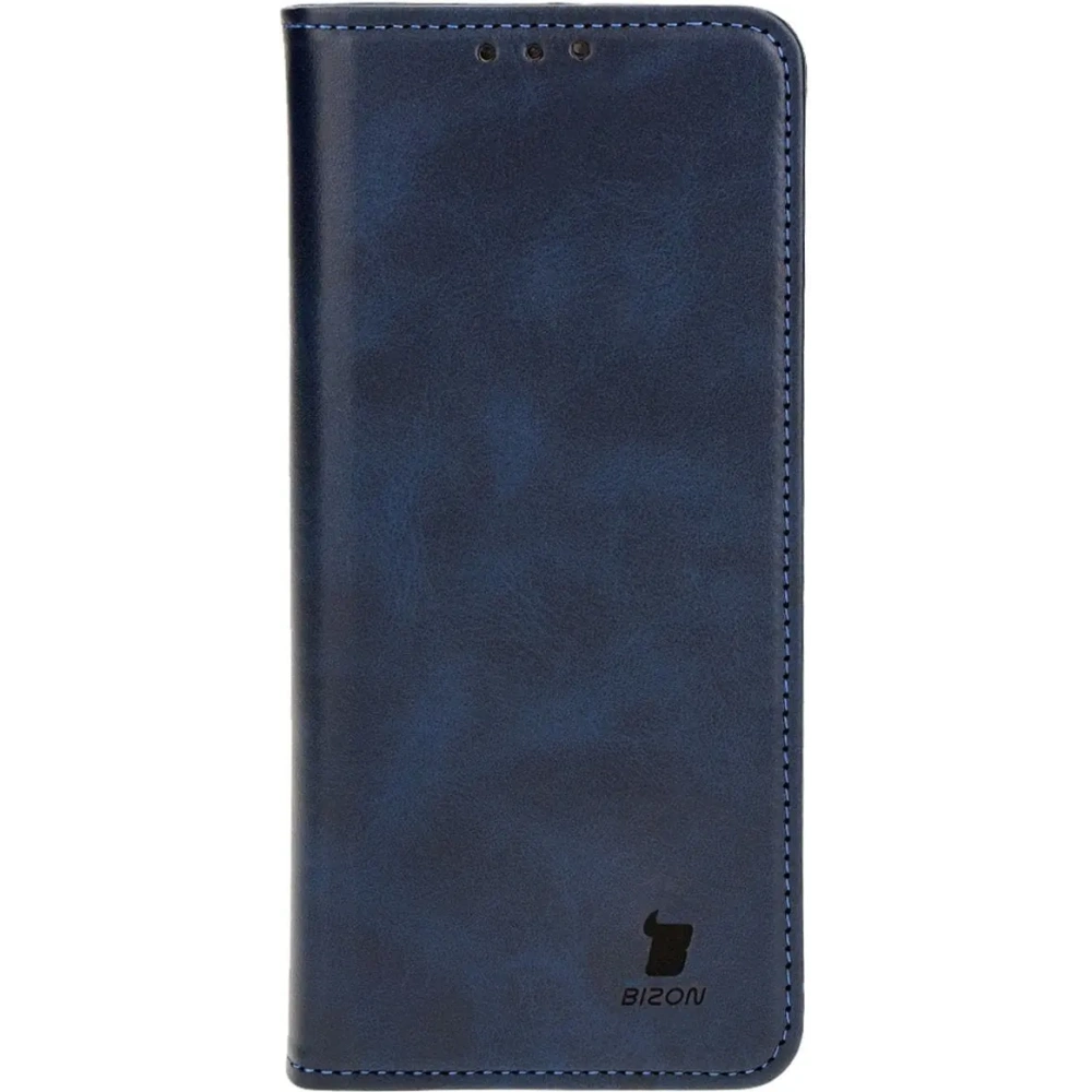 Etui z klapką Bizon Case Pocket Pro do Motorola Moto G34 5G granatowe