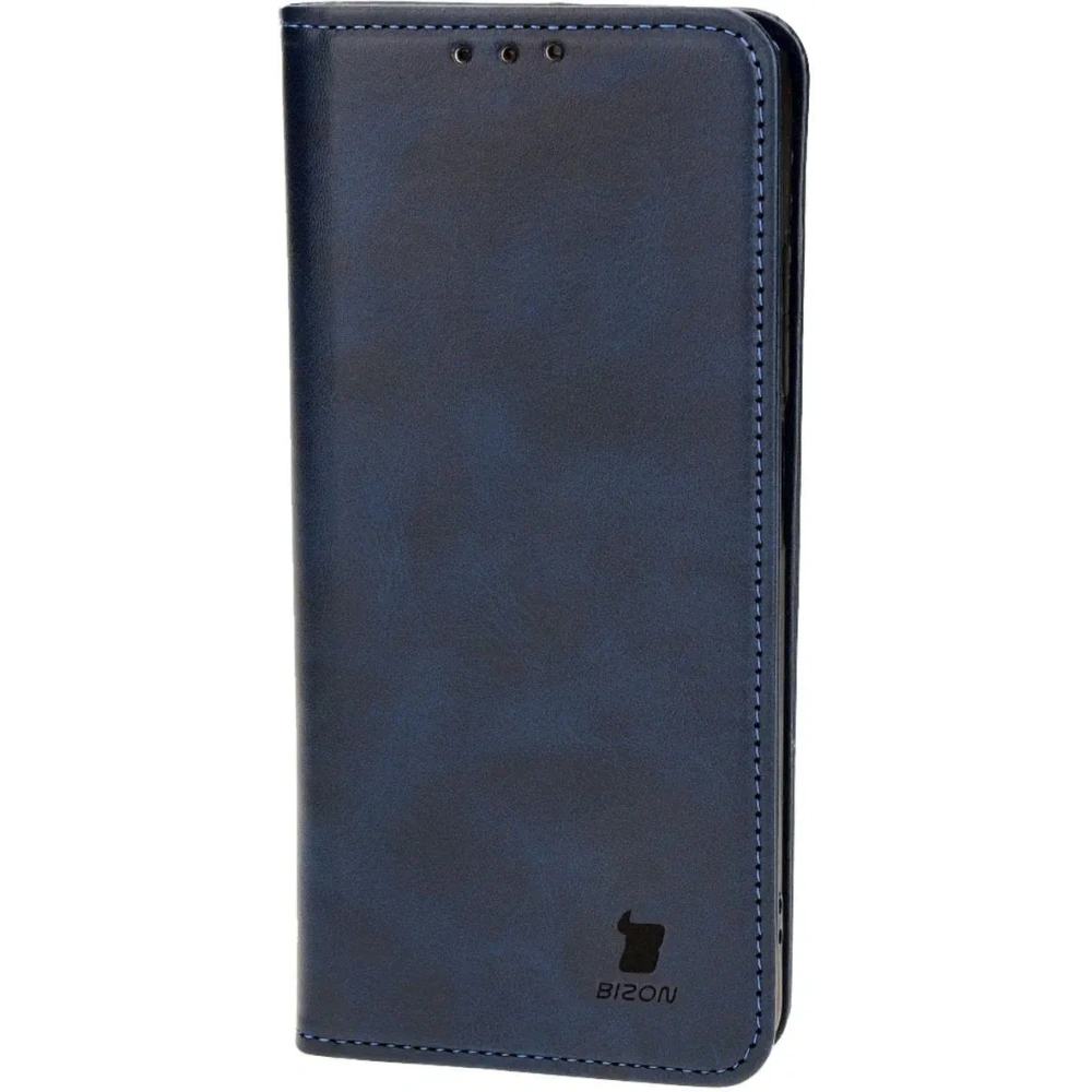 Etui z klapką Bizon Case Pocket Pro do Motorola Moto G34 5G granatowe
