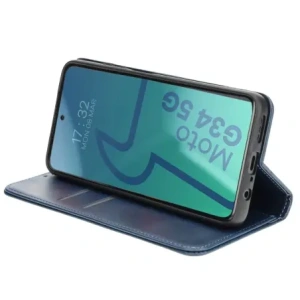 Kup Etui z klapką Bizon Case Pocket Pro do Motorola Moto G34 5G modré - BIZ5355 - {ean13} - Sklep Home Screen