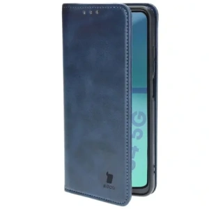 Kup Etui z klapką Bizon Case Pocket Pro do Motorola Moto G34 5G modré - BIZ5355 - {ean13} - Sklep Home Screen