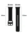 Kup Bizon Armbanduhr Silikon Samsung Galaxy Fit 3 schwarz - BIZ5356 - {ean13} - Sklep Home Screen