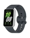 Bizon Strap Uhr Silikon Samsung Galaxy Fit 3 grau