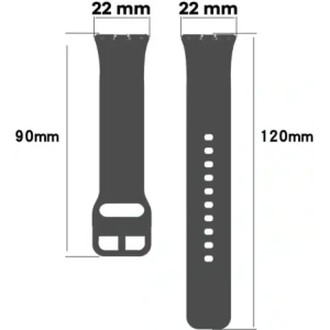 Kup Bizon szíjas óra szilikon Samsung Galaxy Fit 3 szürke - BIZ4787 - {ean13} - Sklep Home Screen