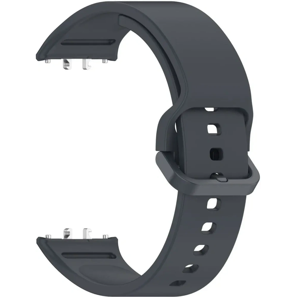 Pasek Bizon Strap Watch Silicone do Samsung Galaxy Fit 3 szary