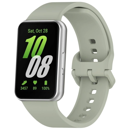 Kup Pasek Bizon Strap Watch Silicone do Samsung Galaxy Fit 3 jasně zelený - BIZ4788 - {ean13} - Sklep Home Screen