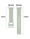 Kup Bizon Strap Watch Silicone Samsung Galaxy Fit 3 verde deschis - BIZ4788 - {ean13} - Sklep Home Screen