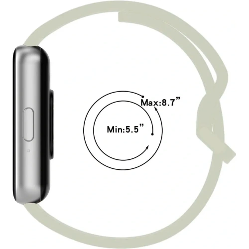Kup Bizon Szíjas Óra Szilikon Samsung Galaxy Fit 3 világos zöld - BIZ4788 - {ean13} - Sklep Home Screen