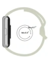 Kup Bizon Szíjas Óra Szilikon Samsung Galaxy Fit 3 világos zöld - BIZ4788 - {ean13} - Sklep Home Screen