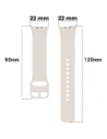 Kup Pasek Bizon Strap Watch Silicone do Samsung Galaxy Fit 3 jasnoszary - BIZ5360 - {ean13} - Sklep Home Screen