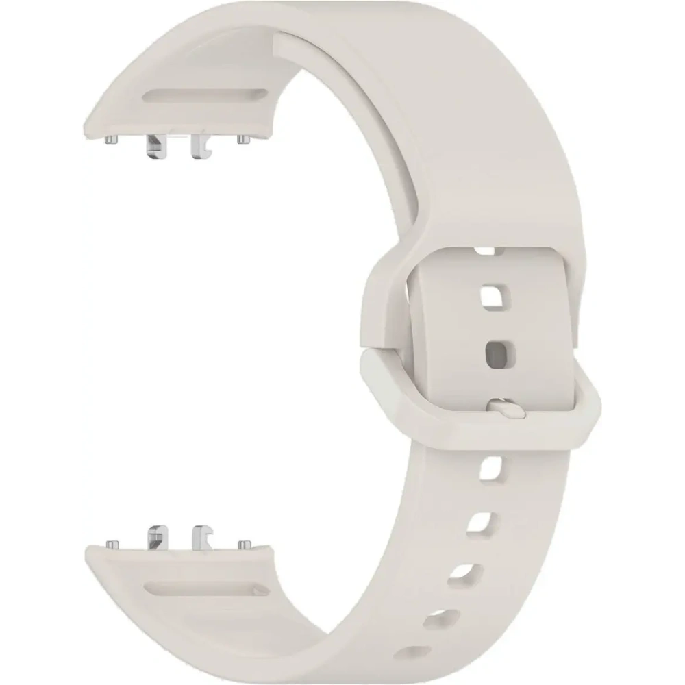 Pasek Bizon Strap Watch Silicone do Samsung Galaxy Fit 3 jasnoszary