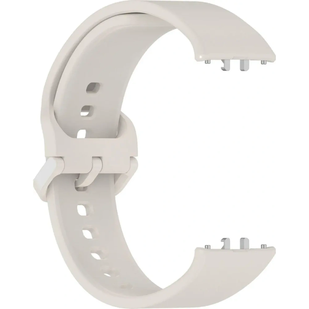 Pasek Bizon Strap Watch Silicone do Samsung Galaxy Fit 3 jasnoszary