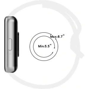 Kup Pasek Bizon Strap Watch Silicone do Samsung Galaxy Fit 3 biały - BIZ5361 - {ean13} - Sklep Home Screen